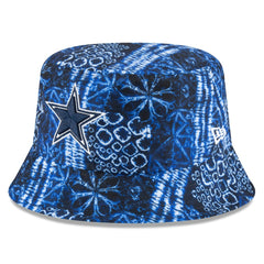 Dallas Cowboys New Era Shibori Bucket Hat Navy - NFL