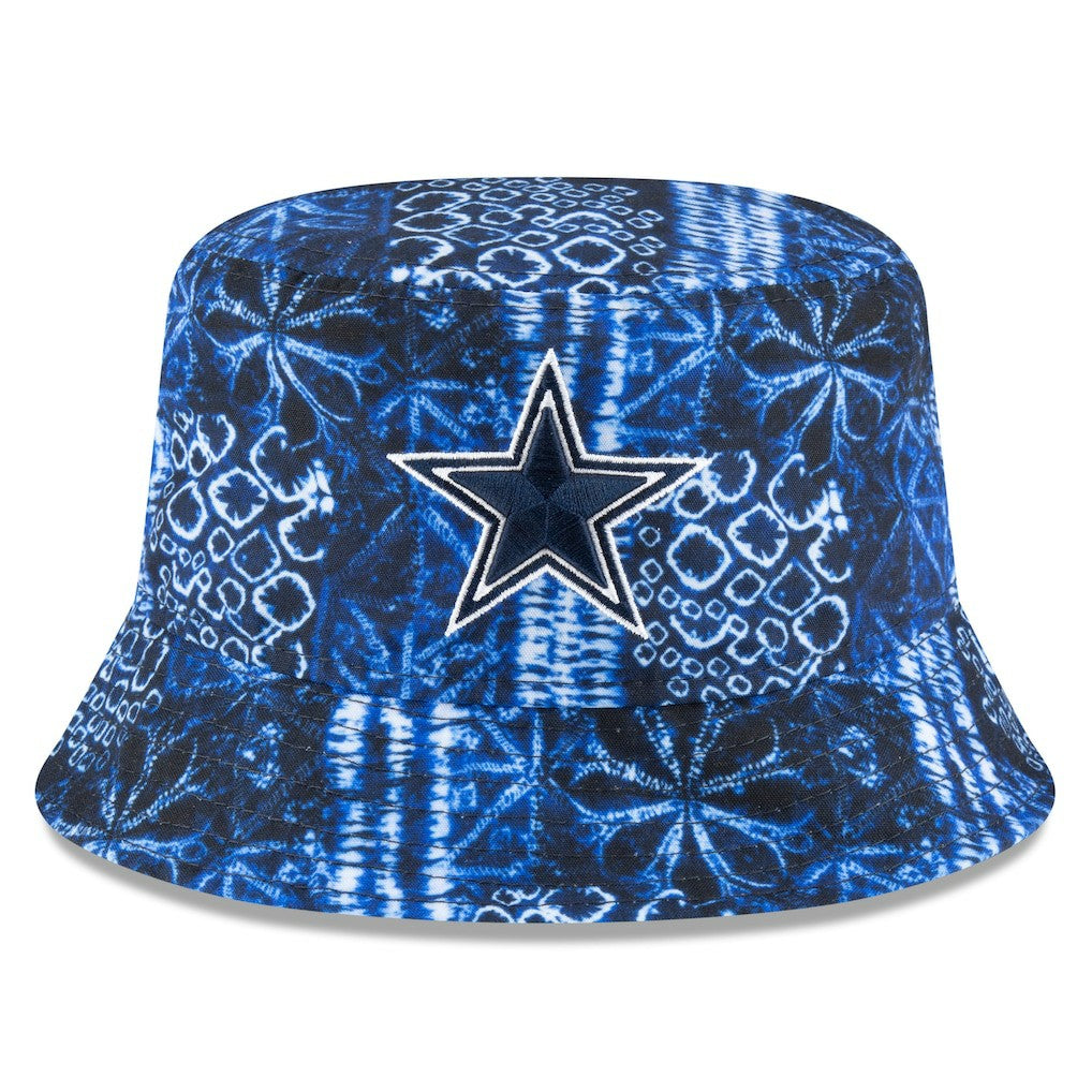 Dallas Cowboys New Era Shibori Bucket Hat Navy - NFL