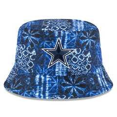 Dallas Cowboys New Era Shibori Bucket Hat Navy - NFL