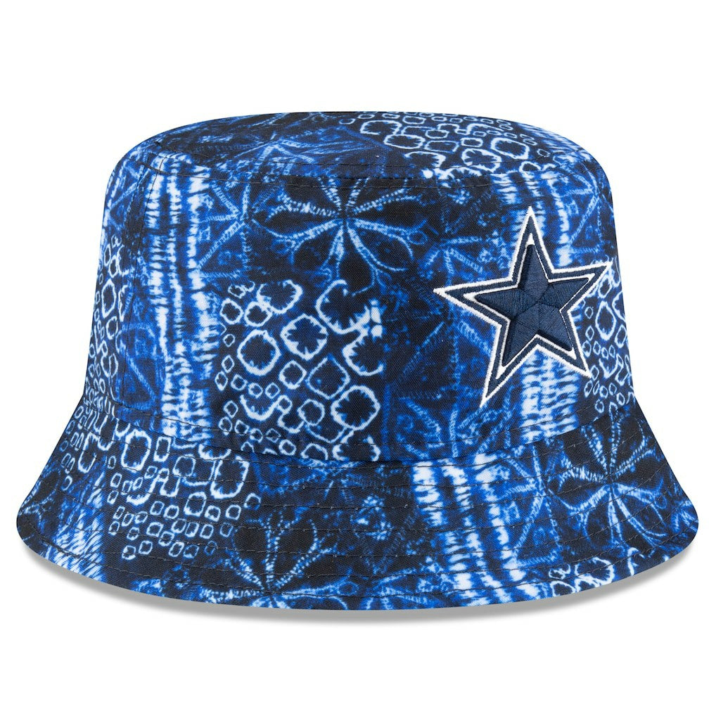 Dallas Cowboys New Era Shibori Bucket Hat Navy - NFL