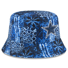 Dallas Cowboys New Era Shibori Bucket Hat Navy - NFL