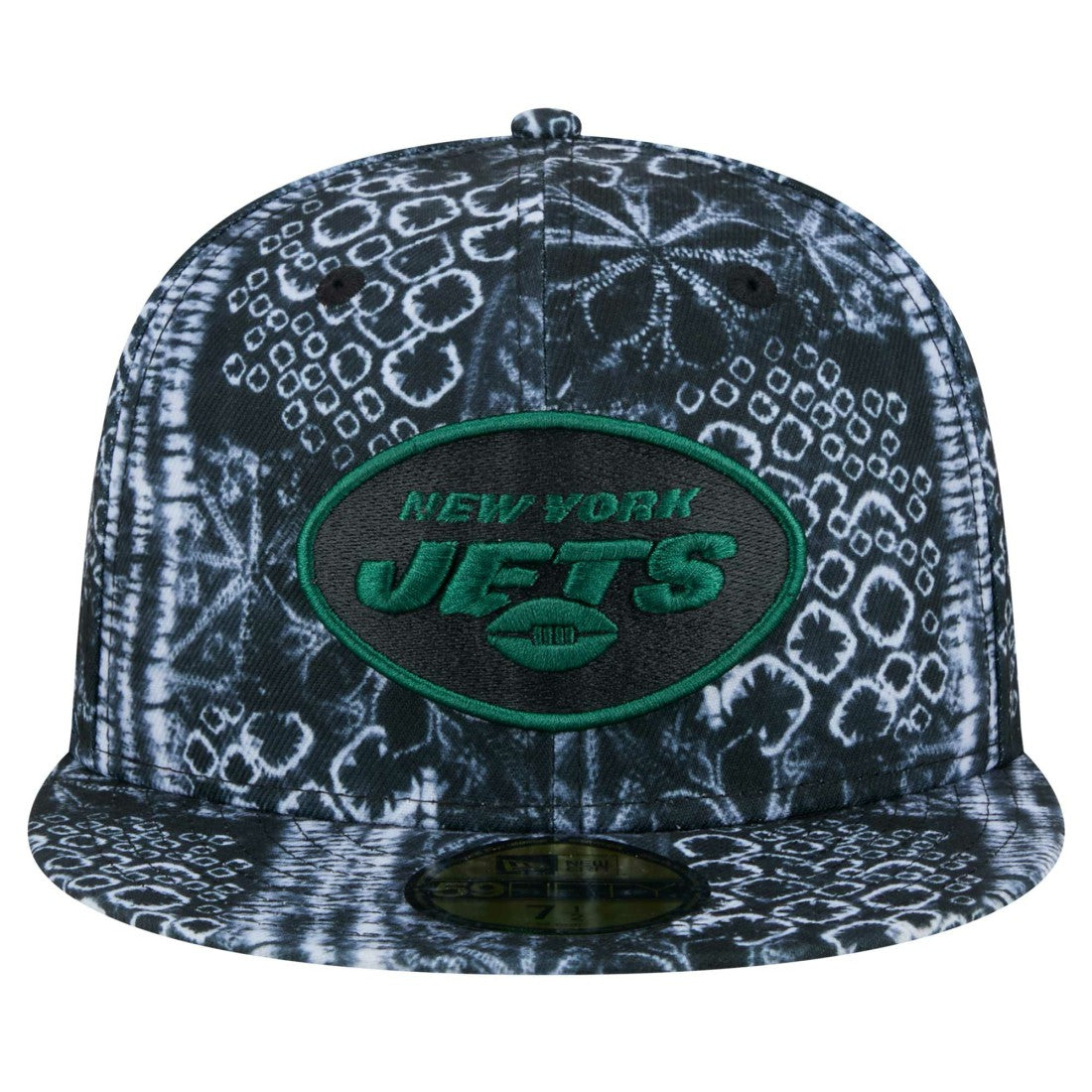 New York Jets New Era Shibori 59FIFTY Fitted Hat Black - NFL