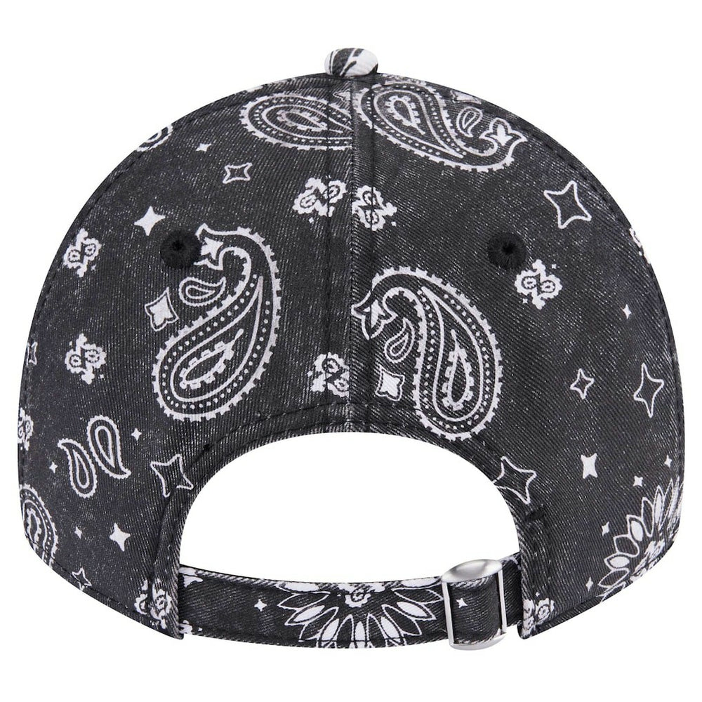 Cincinnati Bengals New Era Women's Paisley 9TWENTY Adjustable Hat Black - NFL