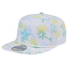 Dallas Cowboys New Era Vacay Golfer Snapback Hat White - NFL