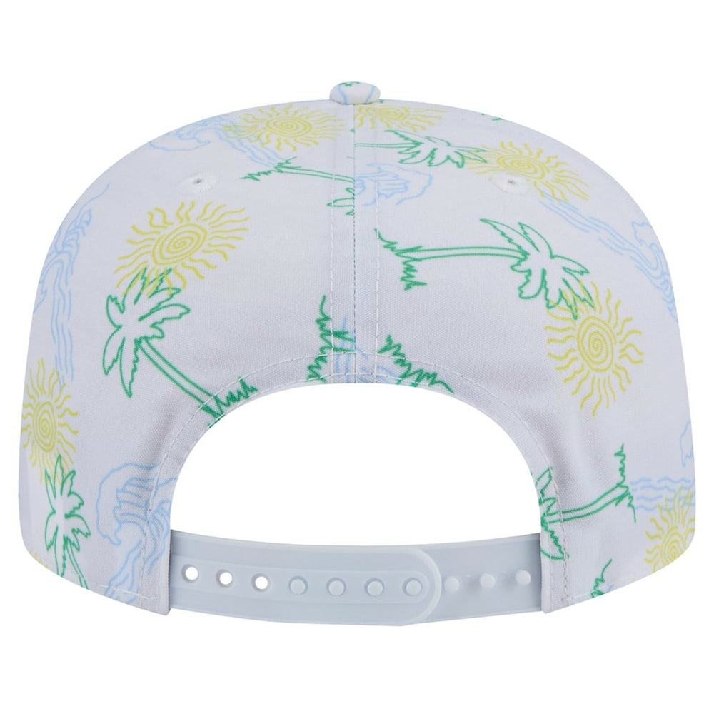 Dallas Cowboys New Era Vacay Golfer Snapback Hat White - NFL