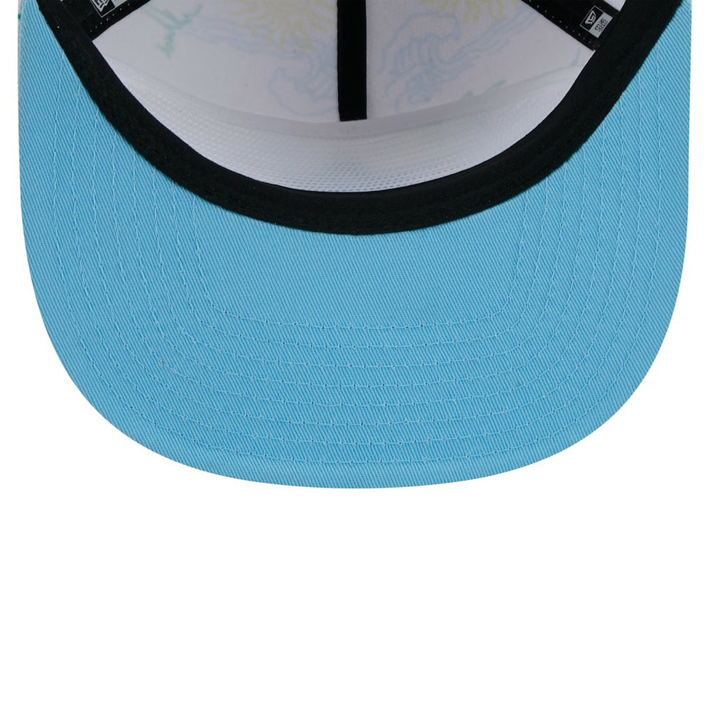 Dallas Cowboys New Era Vacay Golfer Snapback Hat White - NFL