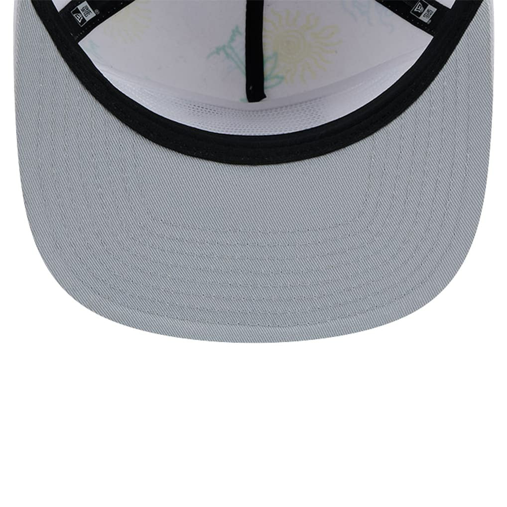 Las Vegas Raiders New Era Vacay Golfer Snapback Hat White - NFL
