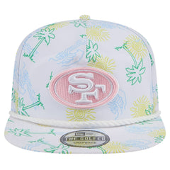 San Francisco 49ers New Era Vacay Golfer Snapback Hat White - NFL