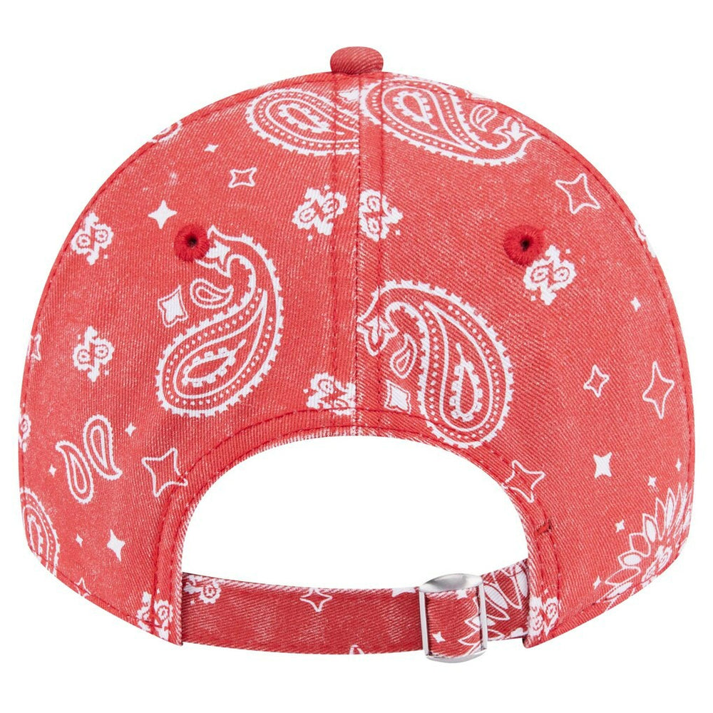 San Francisco 49ers New Era Women's Paisley 9TWENTY Adjustable Hat Scarlet - NFL
