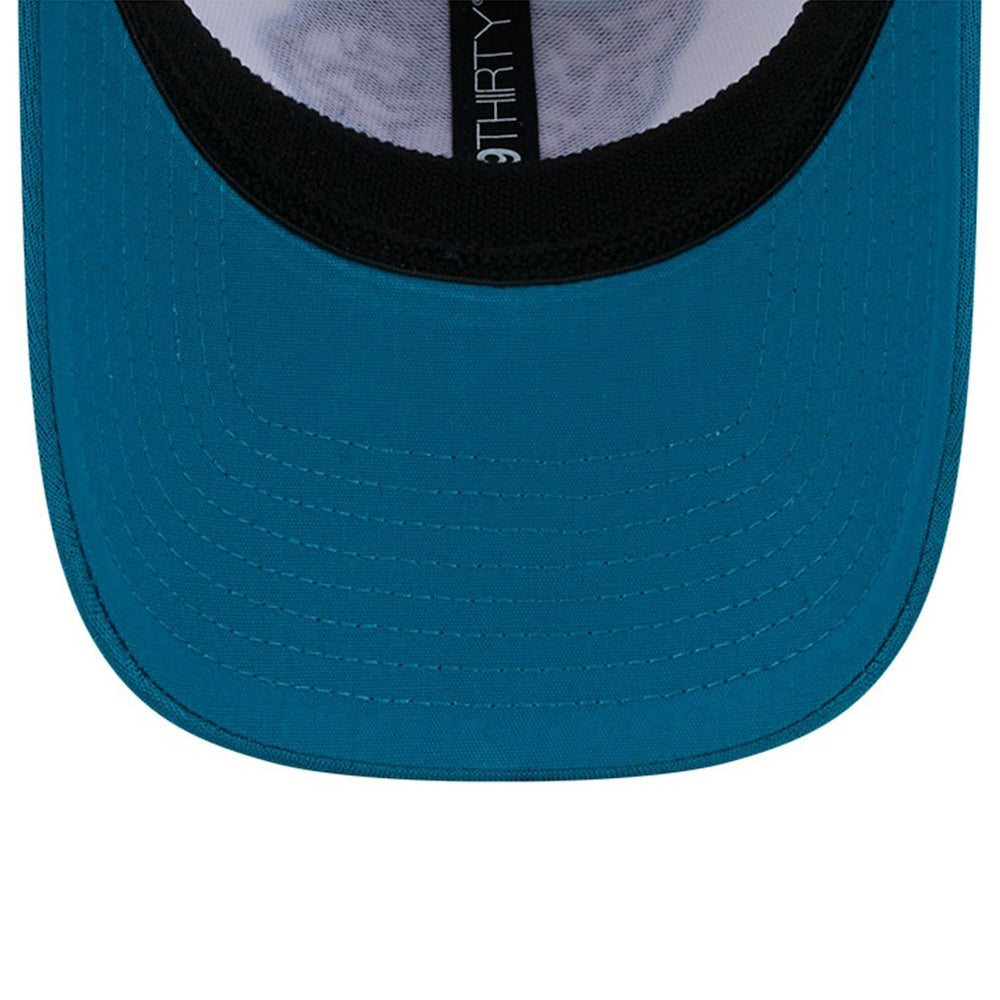 Jacksonville Jaguars New Era 2024 NFL Training Camp 39THIRTY Flex Hat White/Teal - NFL