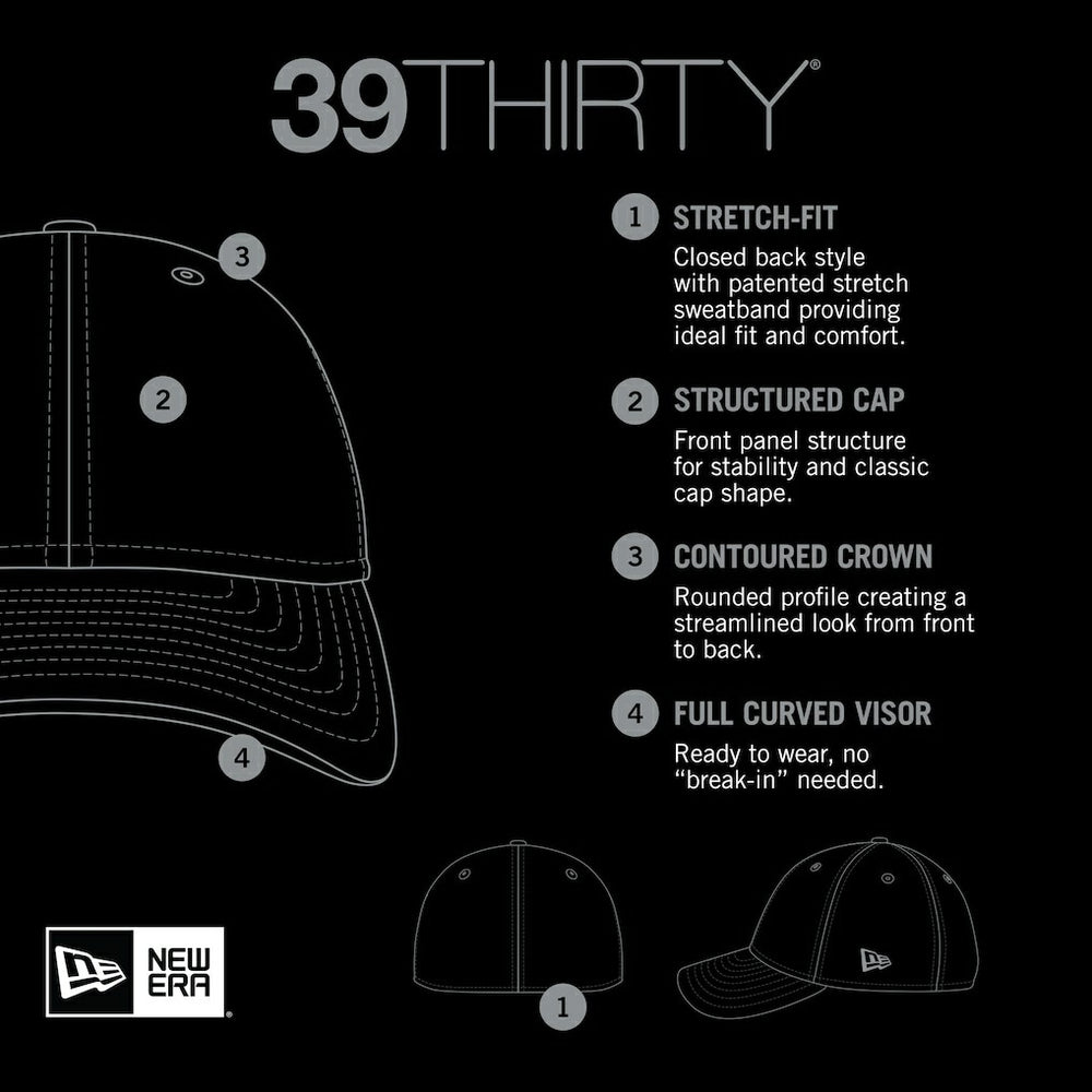 Washington Commanders New Era 2024 NFL Training Camp 39THIRTY Flex Hat Gray - NFL