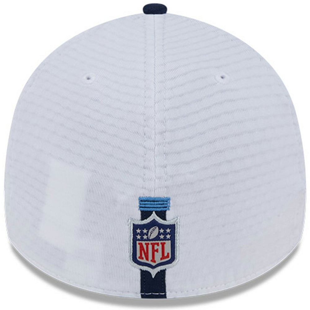 Tennessee Titans New Era 2024 NFL Training Camp 39THIRTY Flex Hat White/Navy - NFL
