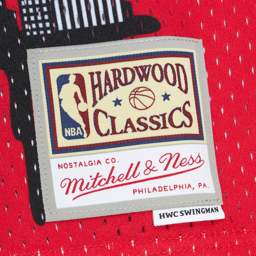 Mitchell & Ness - Chicago Bulls x Tats Cru Hardwood Classics Fashion Jersey - Red