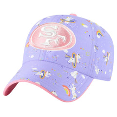 San Francisco 49ers '47 Girls Preschool Unicorn Clean Up Adjustable Hat Lavender - 47 brand