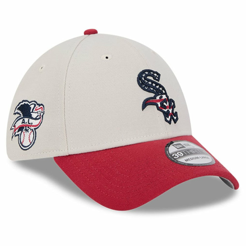 Chicago White Sox New Era 2024 Fourth of July 39THIRTY Flex Hat discount