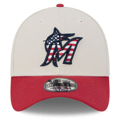Miami Marlins New Era 2024 Fourth of July 39THIRTY Flex Hat On Sale