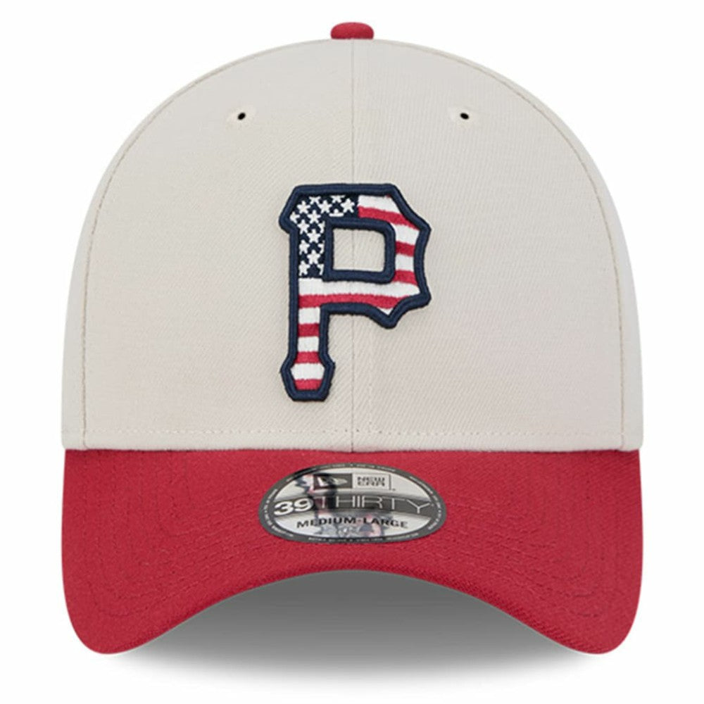 Pittsburgh Pirates New Era 2024 Fourth of July 39THIRTY Flex Hat Near Me