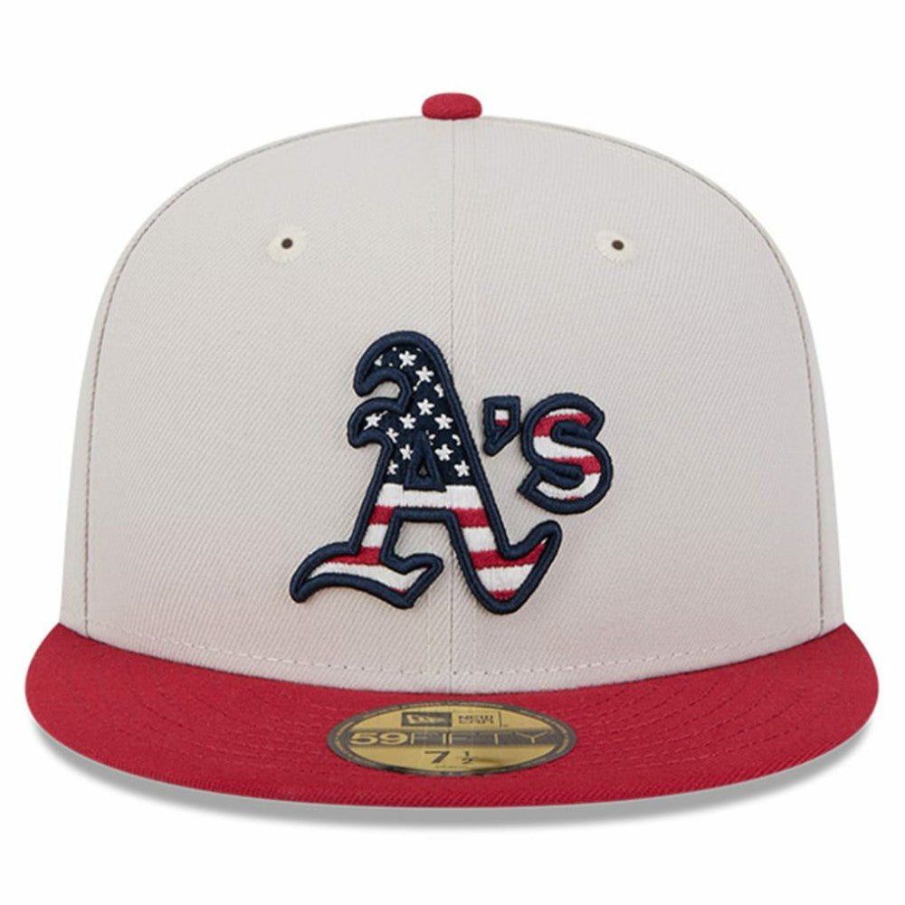 Athletics New Era 2024 Fourth of July 59FIFTY Fitted Hat On Sale