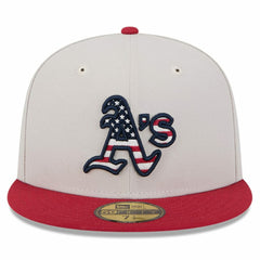 Athletics New Era 2024 Fourth of July 59FIFTY Fitted Hat On Sale