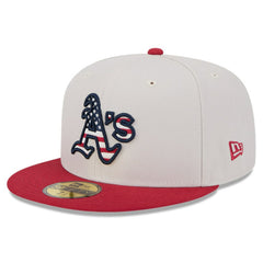 Athletics New Era 2024 Fourth of July 59FIFTY Fitted Hat On Sale