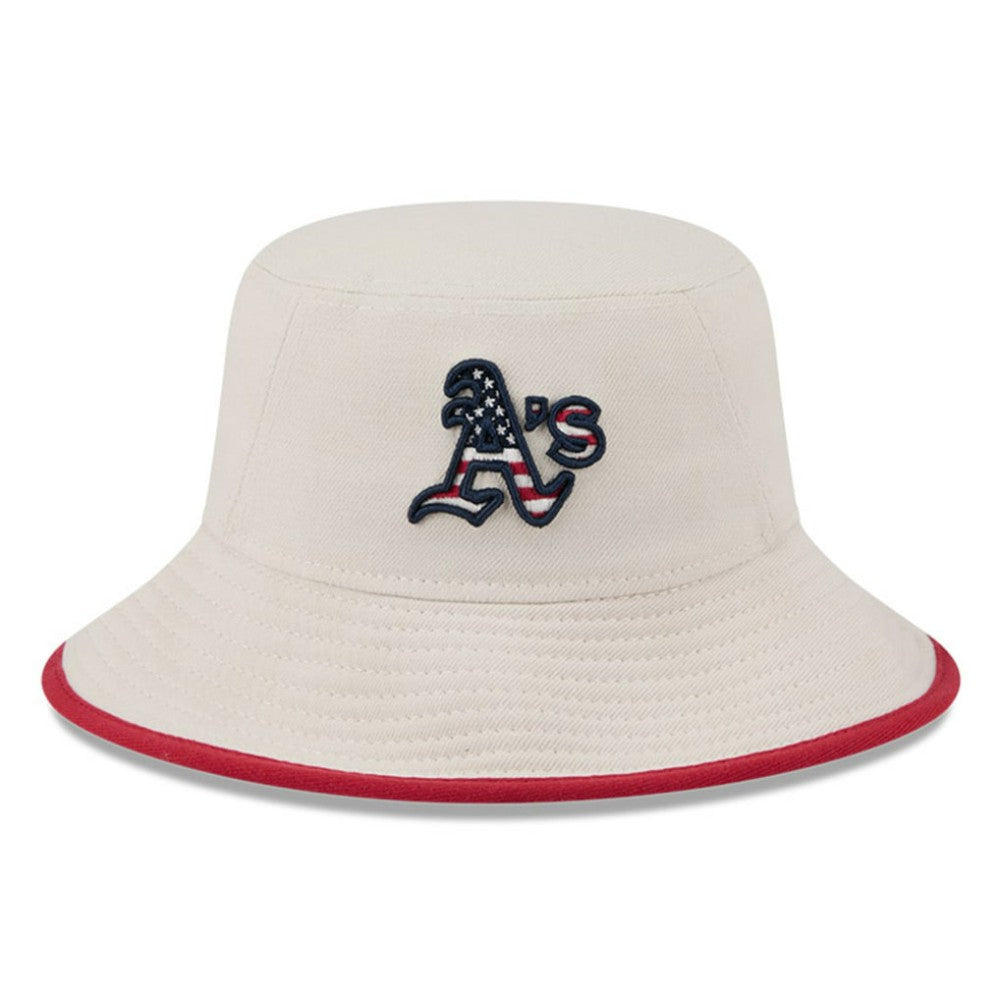 Athletics New Era 2024 Fourth of July Bucket Hat discount