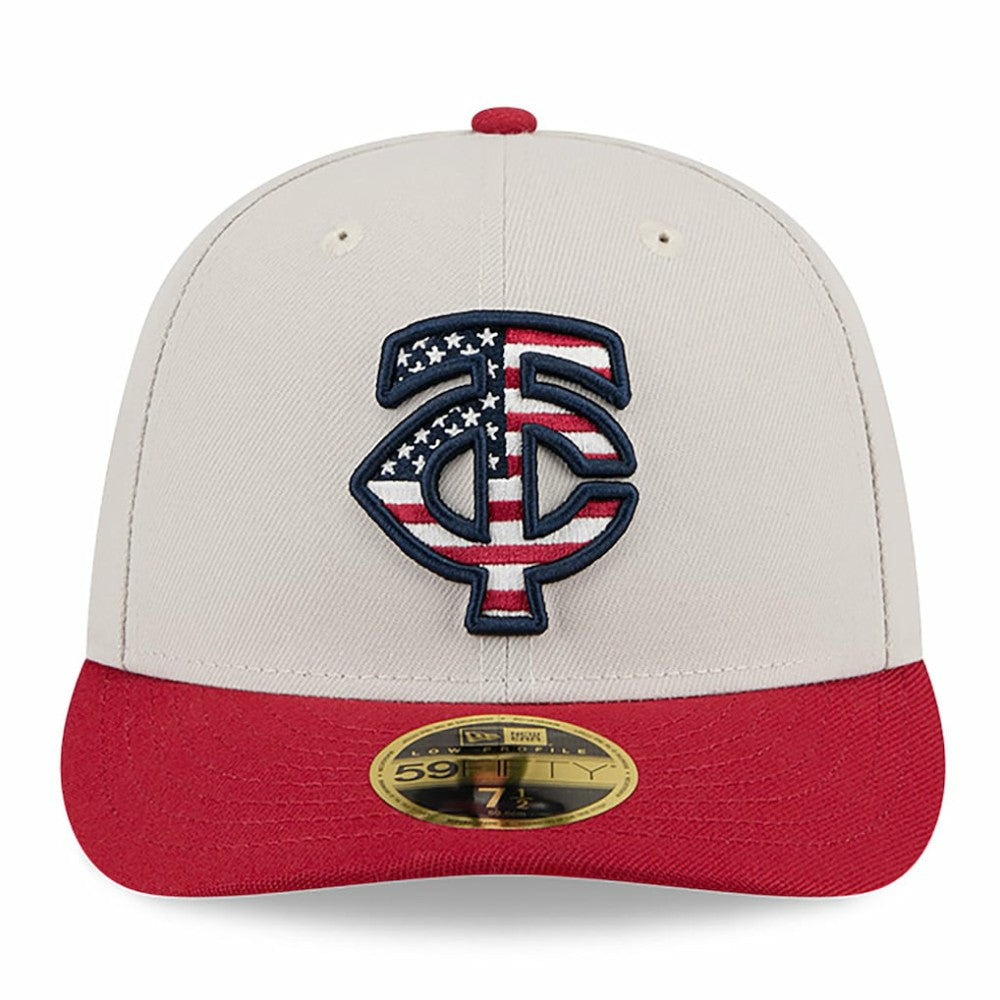 Minnesota Twins New Era 2024 Fourth of July Low Profile 59FIFTY Fitted Hat Clearance