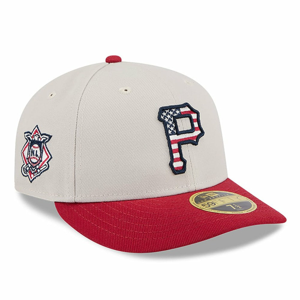 Pittsburgh Pirates New Era 2024 Fourth of July Low Profile 59FIFTY Fitted Hat On Sale
