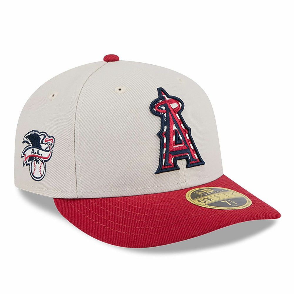 Los Angeles Angels New Era 2024 Fourth of July Low Profile 59FIFTY Fitted Hat Sale