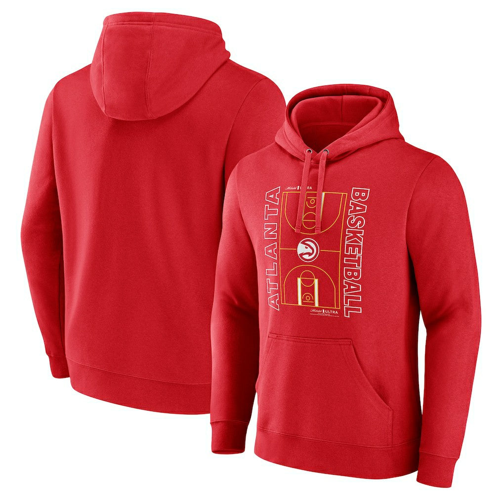 NBA - Atlanta Hawks Michelob Ultra Full Court Pullover Hoodie - Red