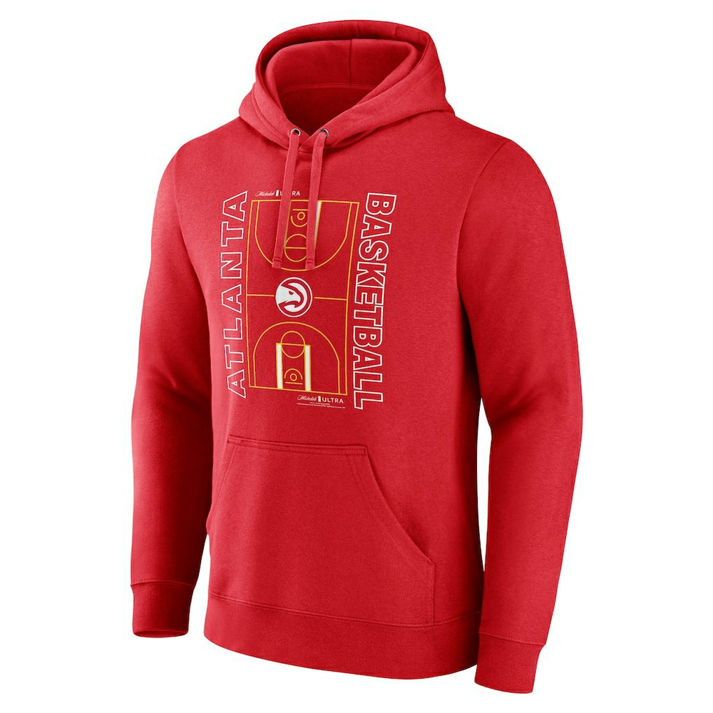 NBA - Atlanta Hawks Michelob Ultra Full Court Pullover Hoodie - Red