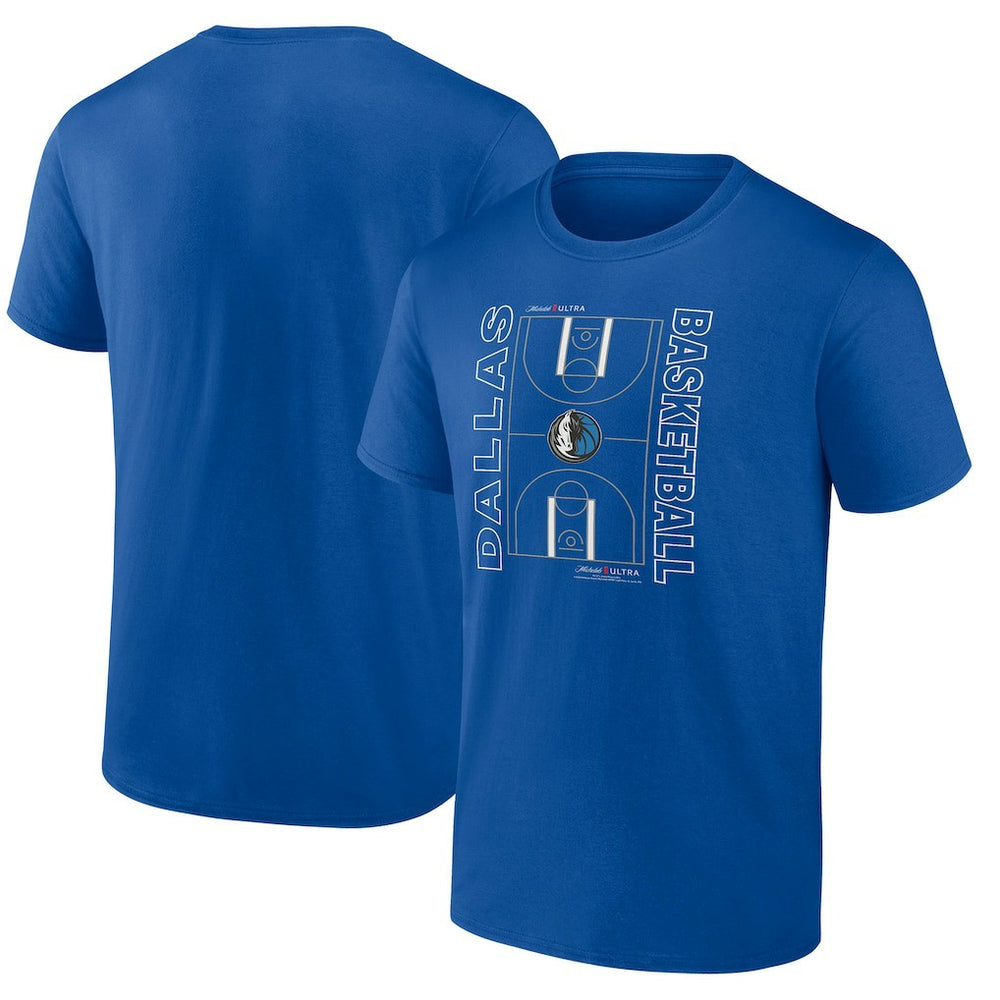 NBA - Dallas Mavericks Michelob Ultra Full Court T-Shirt - Blue