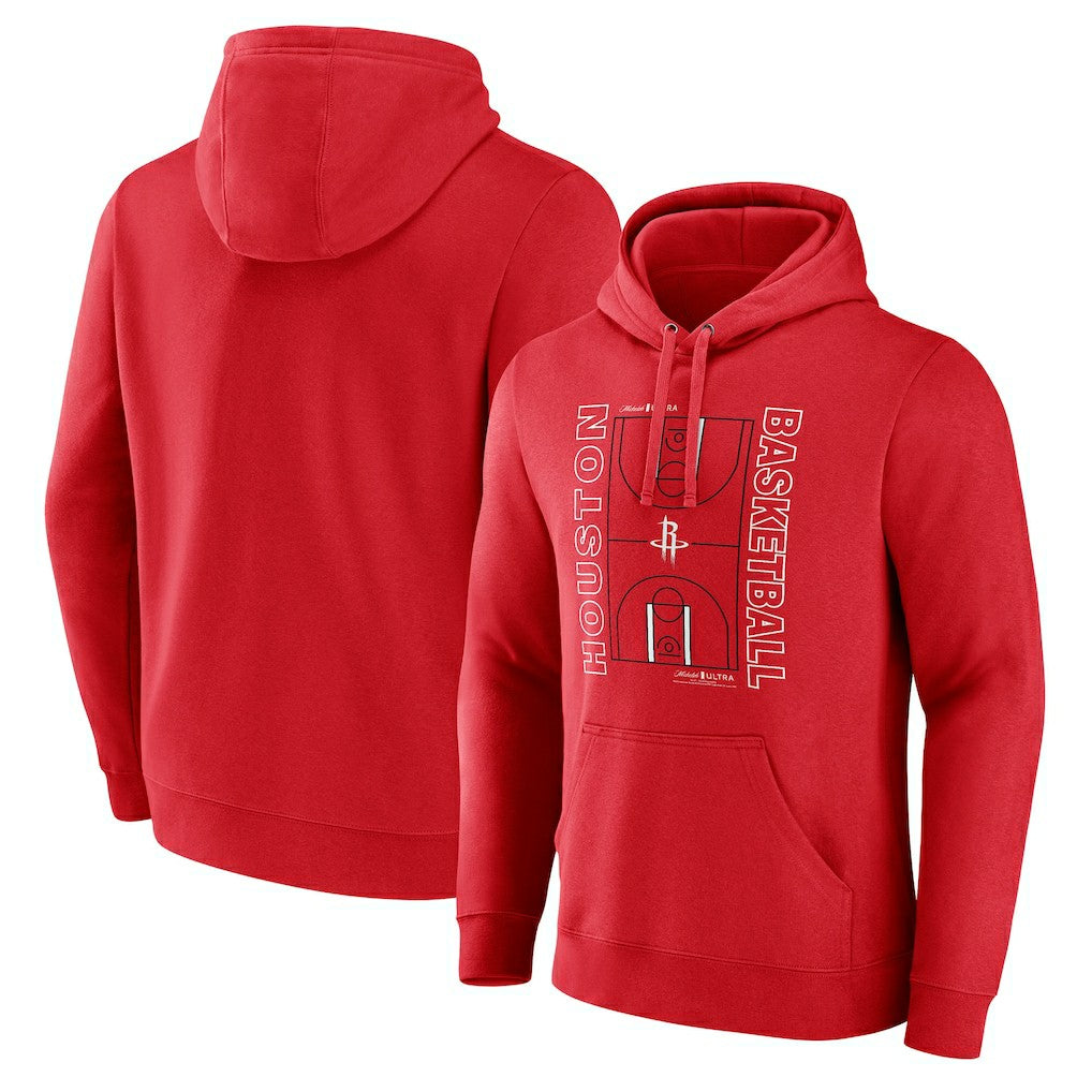 NBA - Houston Rockets Michelob Ultra Full Court Pullover Hoodie - Red