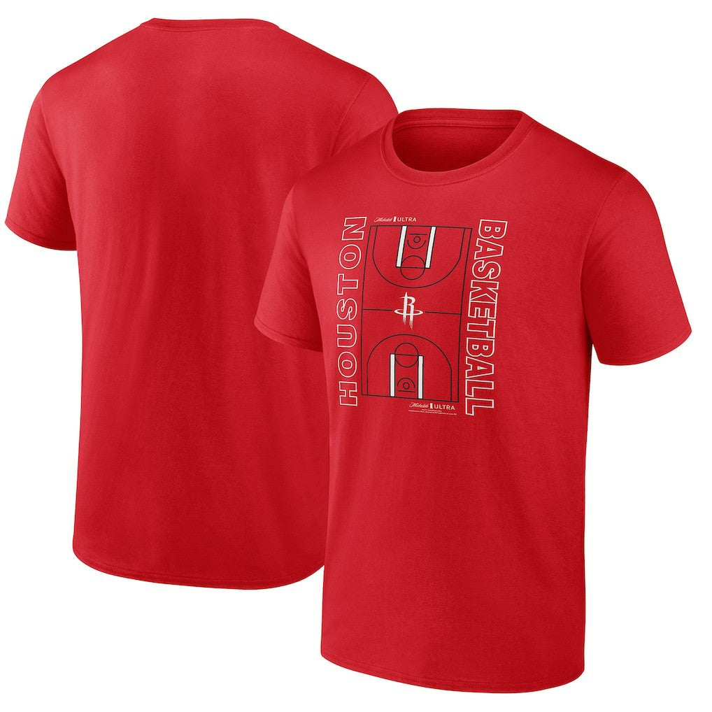 NBA - Houston Rockets Michelob Ultra Full Court T-Shirt - Red