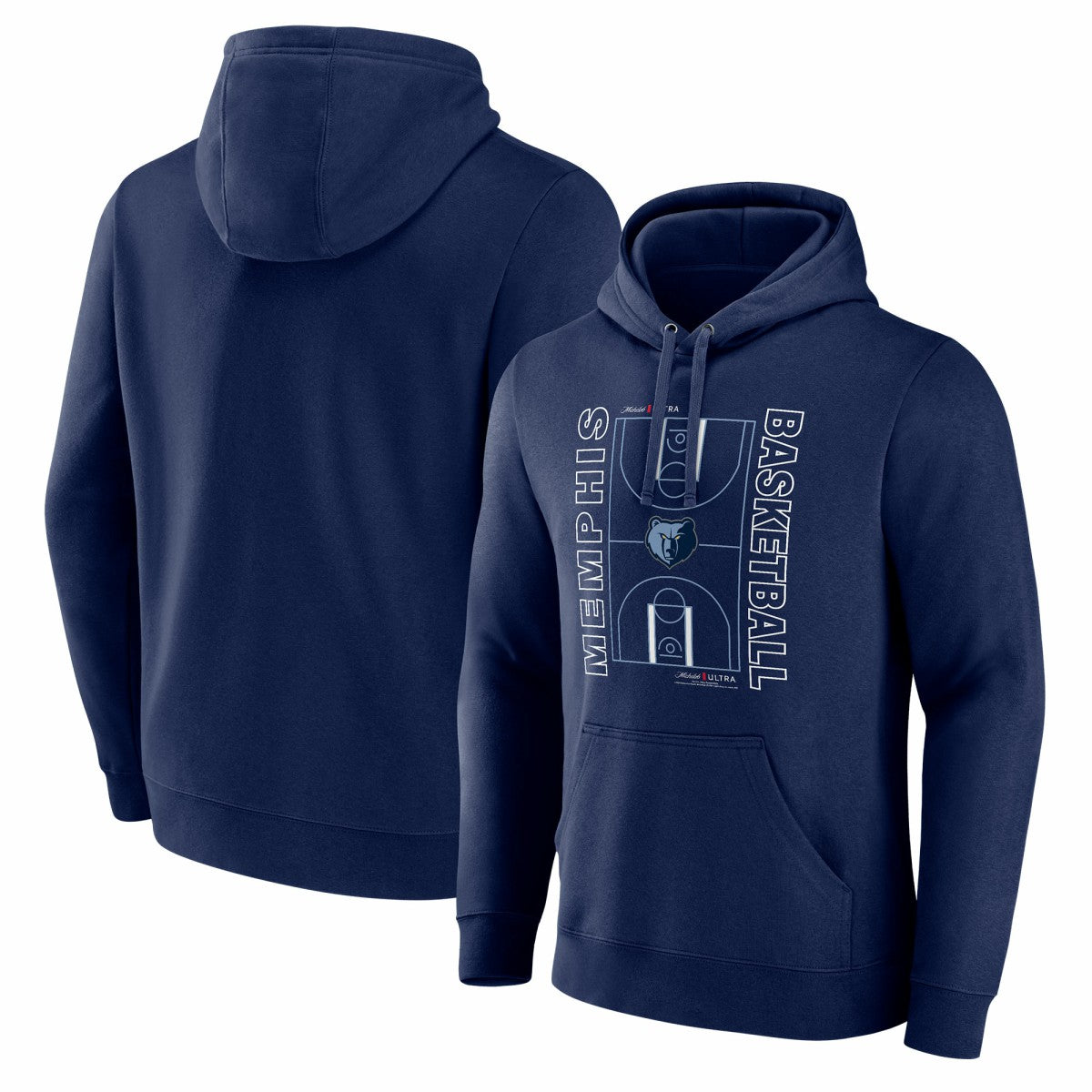 NBA - Memphis Grizzlies Michelob Ultra Full Court Pullover Hoodie - Navy