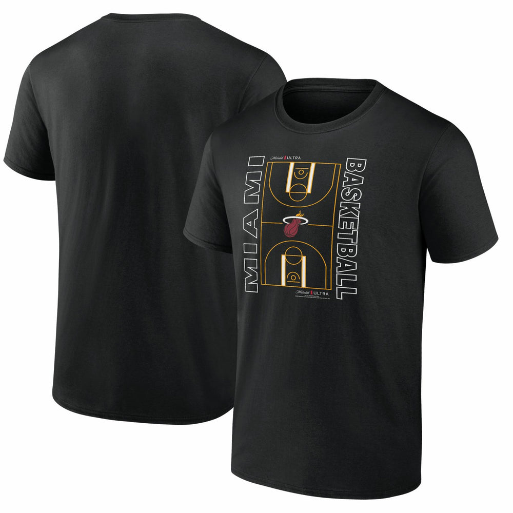 NBA - Miami Heat Michelob Ultra Full Court T-Shirt - Black
