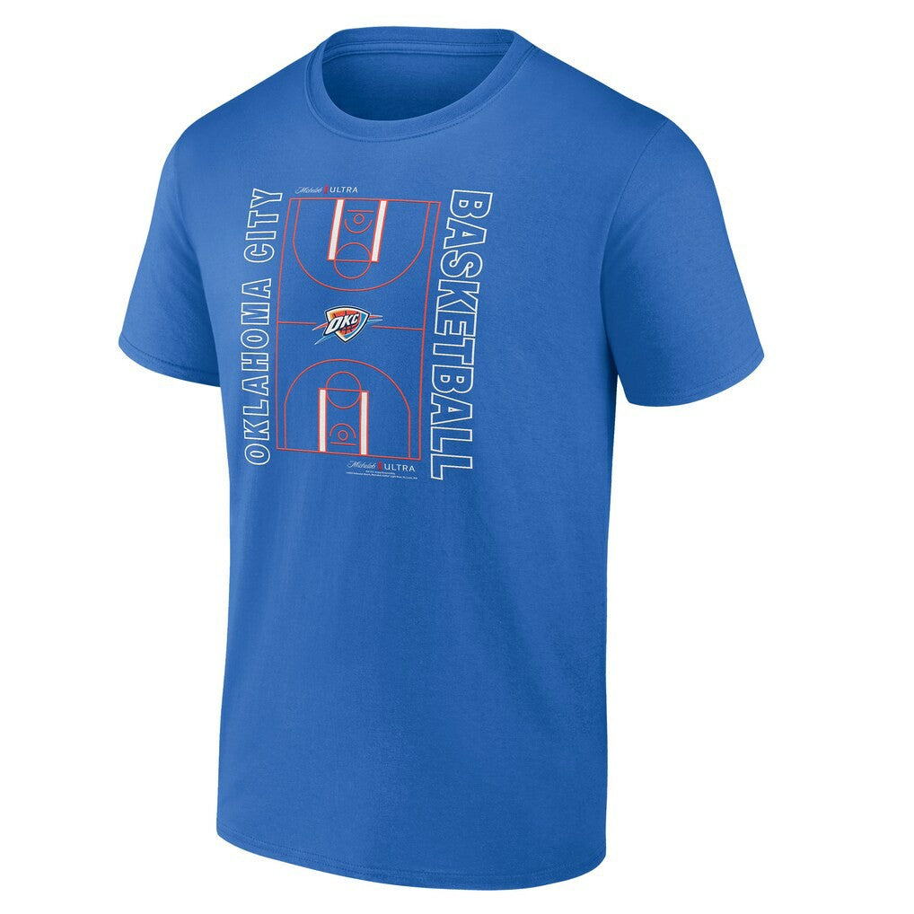 NBA - Oklahoma City Thunder Michelob Ultra Full Court T-Shirt - Blue