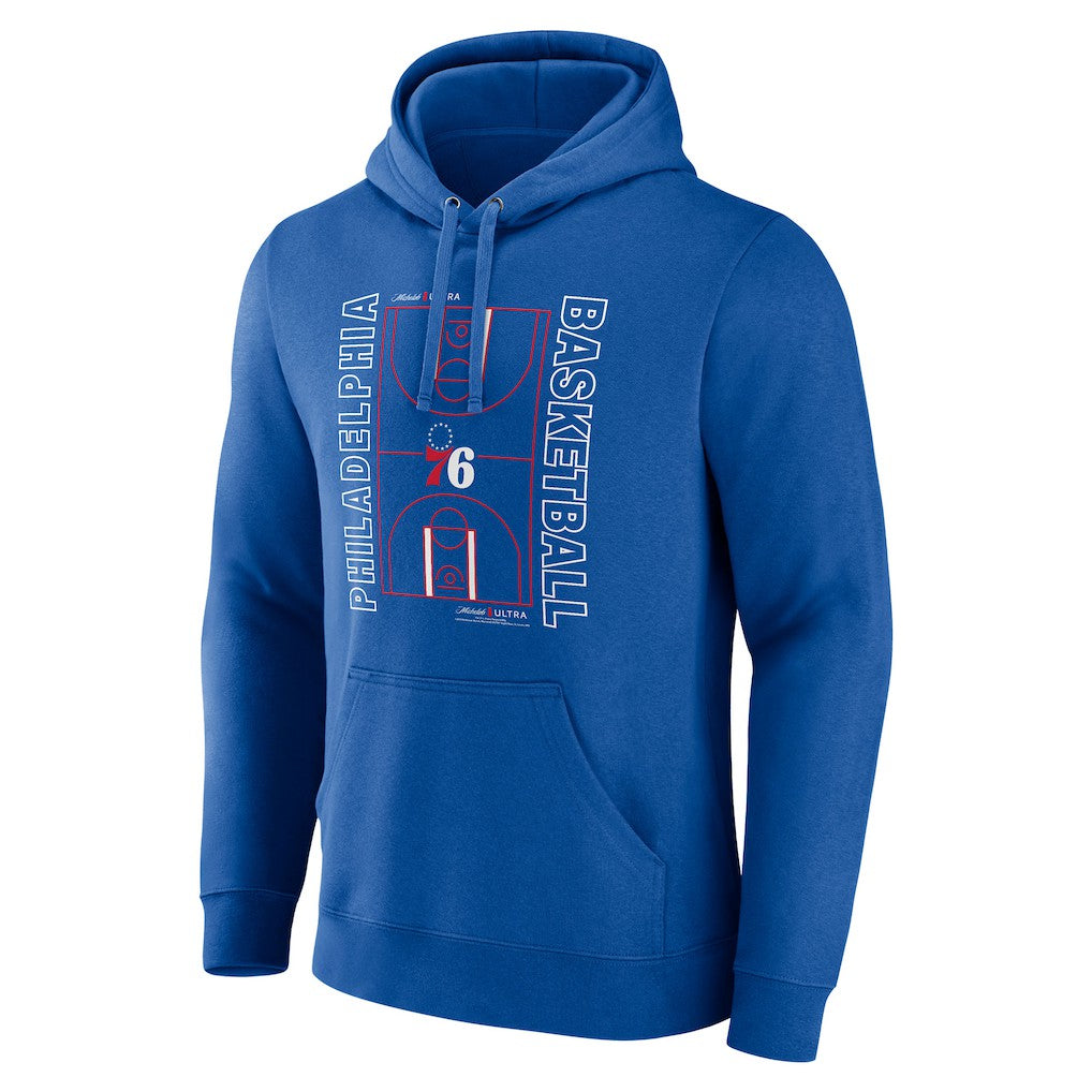 NBA - Philadelphia 76ers Michelob Ultra Full Court Pullover Hoodie - Royal
