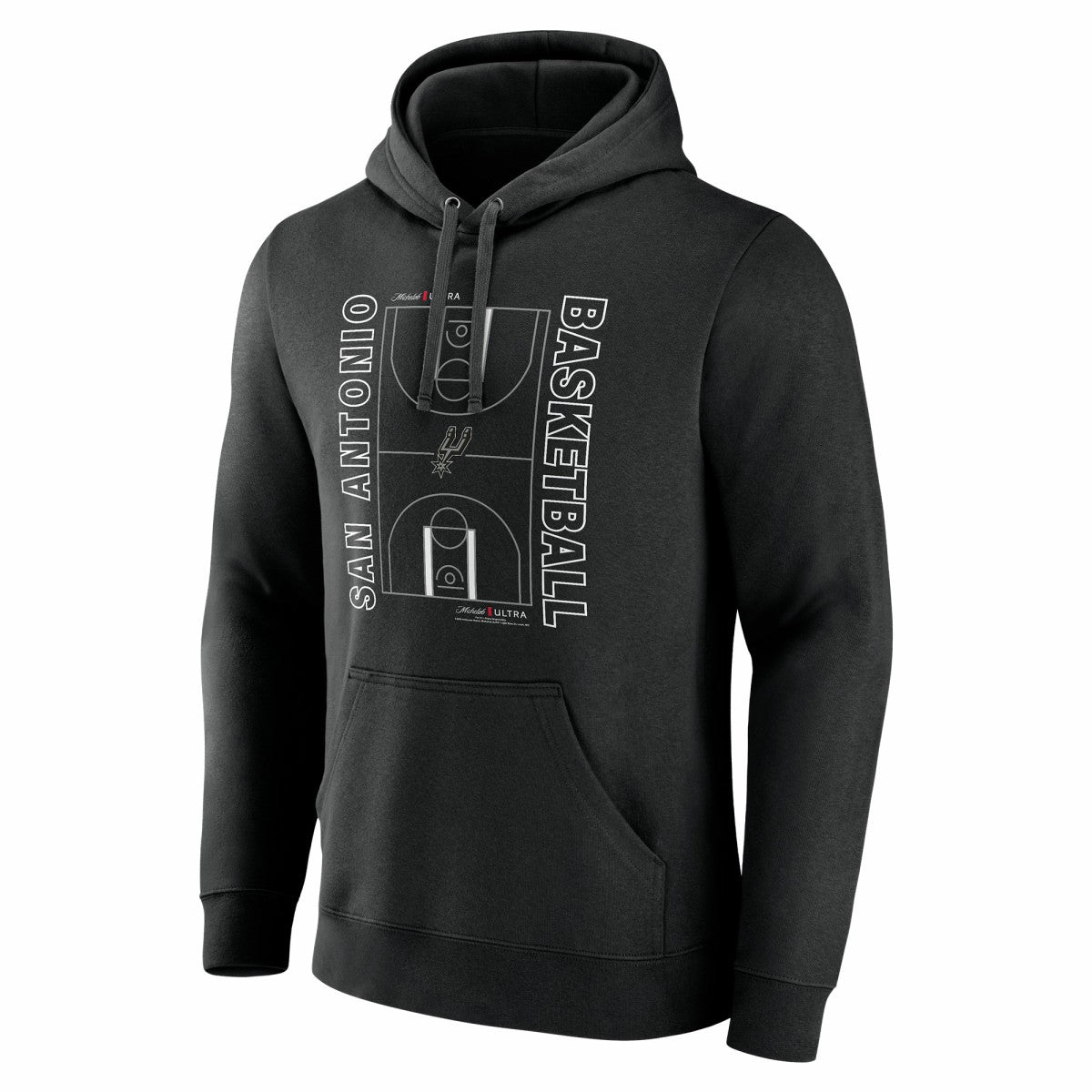NBA - San Antonio Spurs Michelob Ultra Full Court Pullover Hoodie - Black