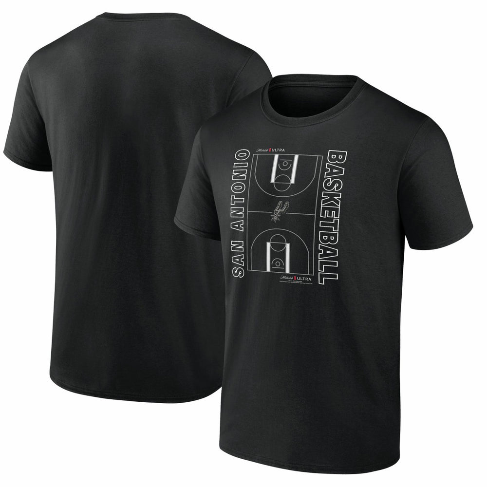 NBA - San Antonio Spurs Michelob Ultra Full Court T-Shirt - Black
