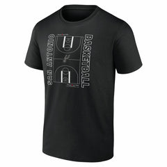 NBA - San Antonio Spurs Michelob Ultra Full Court T-Shirt - Black