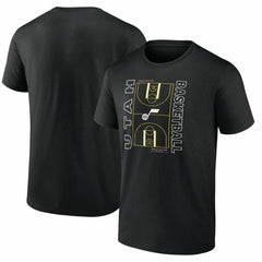 NBA - Utah Jazz Michelob Ultra Full Court T-Shirt - Black