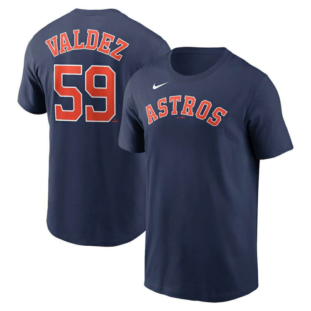 Framber Valdez Houston Astros Nike Fuse Name & Number T-Shirt On Sale