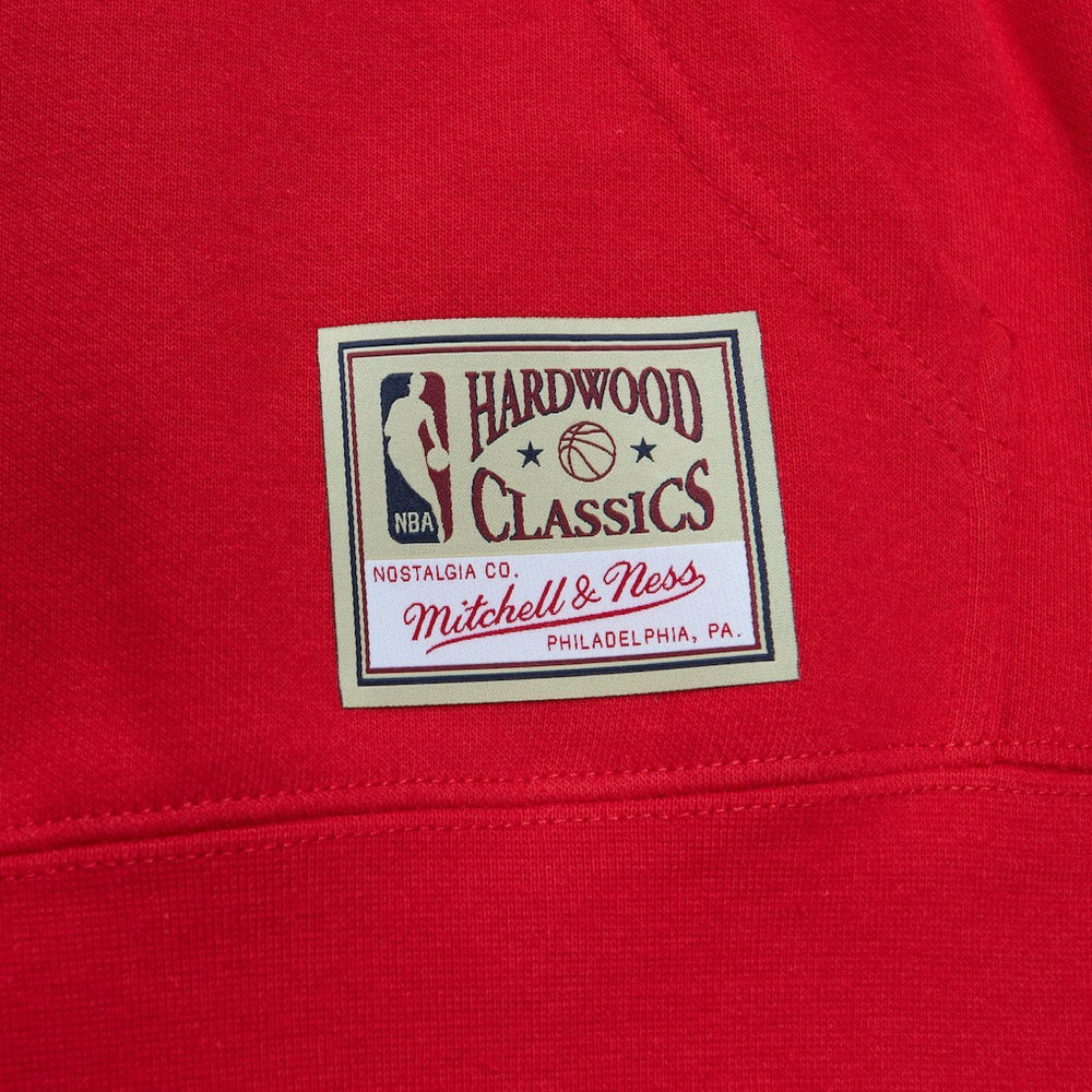 Mitchell & Ness - Chicago Bulls x Tats Cru Hardwood Classics Brick Pullover Hoodie - Red
