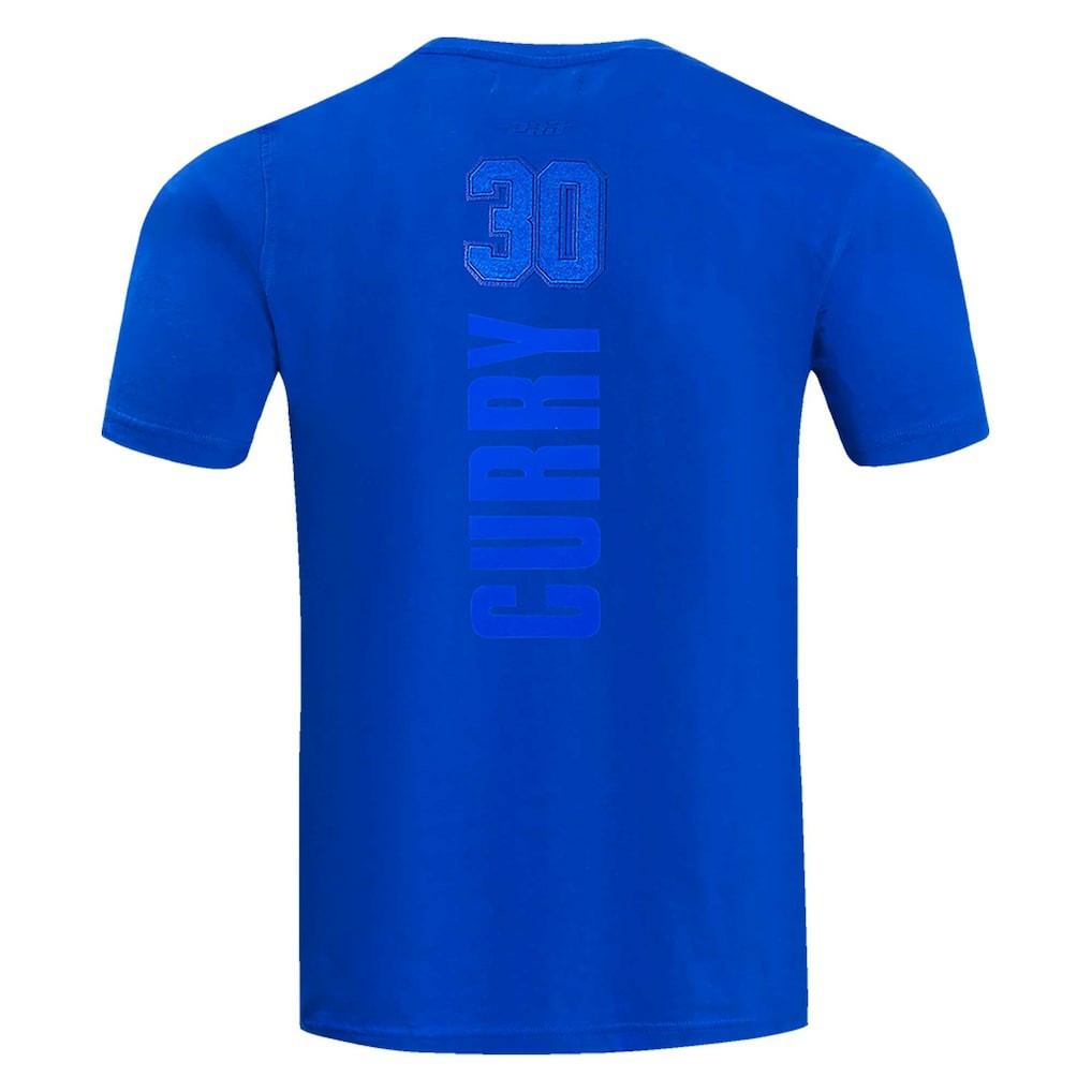 NBA - Stephen Curry Golden State Warriors Pro Standard Triple Tonal Player T-Shirt - Royal