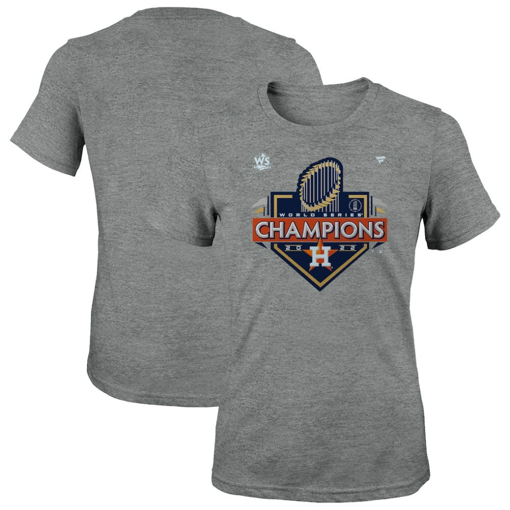 Houston Astros Fanatics Women's 2022 World Series Champions Locker Room T-Shirt Clearance