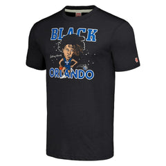 NBA - Anthony Black Orlando Magic Homage Caricature Tri-Blend T-Shirt - Charcoal