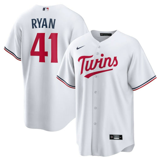 Joe Ryan Minnesota Twins Nike Home Replica Player Jersey - White | MLB Jerseys