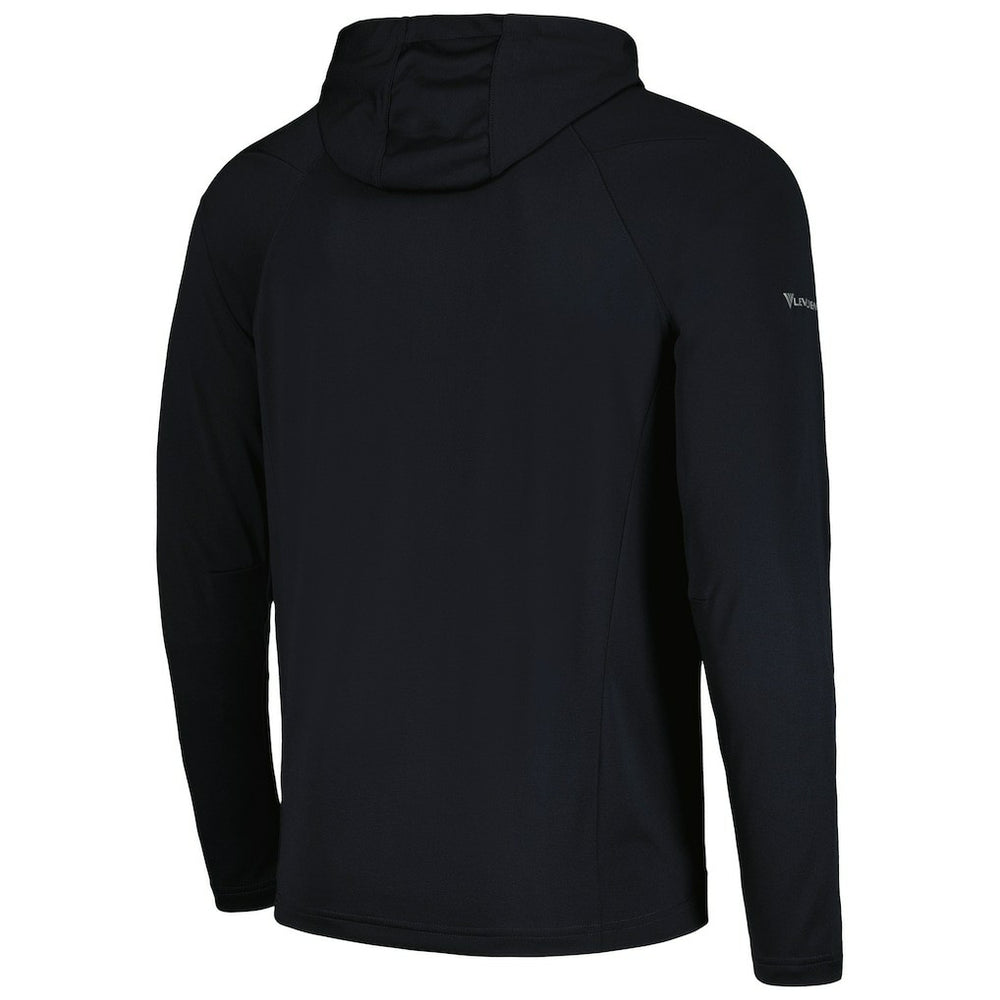 NBA - Chicago Bulls Levelwear Zander Hoodie Raglan Quarter-Zip Top - Black