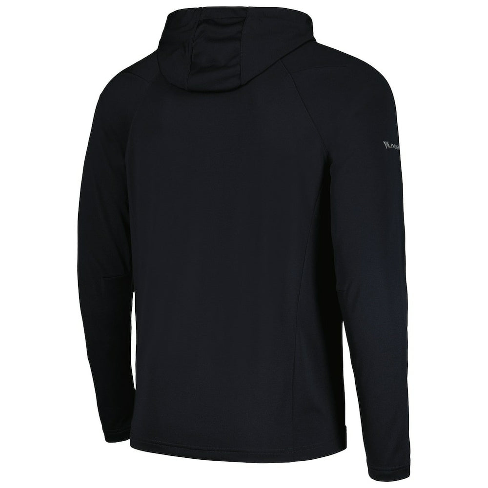 NBA - Philadelphia 76ers Levelwear Zander Hoodie Raglan Quarter-Zip Top - Black