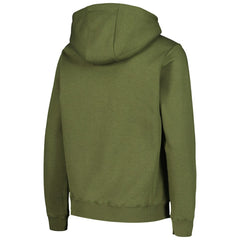 St. Louis Blues - Levelwear Youth Podium Fleece Pullover Hoodie Olive